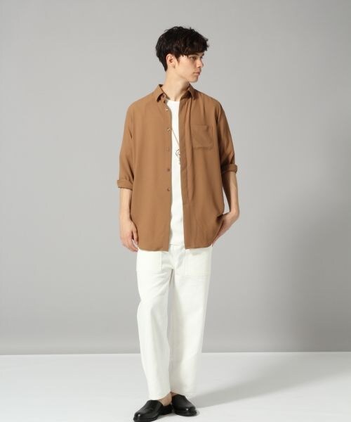 HARE（ハレ）の「ワークデザインデニムパンツ（パンツ・オフホワイト/ライトブルー）」の5枚目の写真