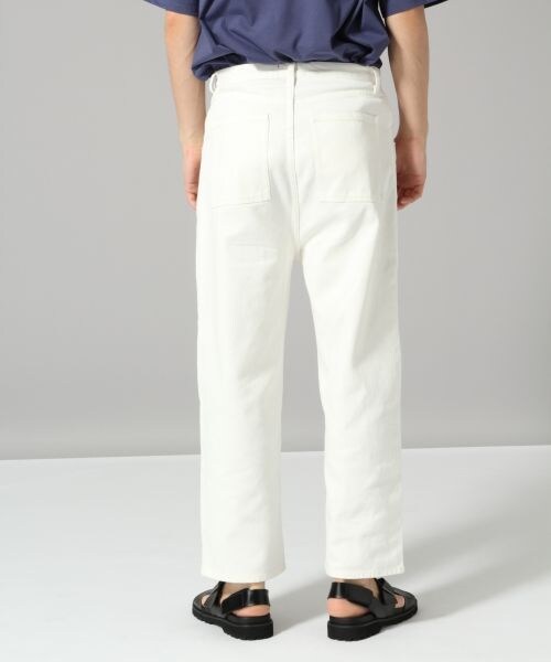 HARE（ハレ）の「ワークデザインデニムパンツ（パンツ・オフホワイト/ライトブルー）」の10枚目の写真