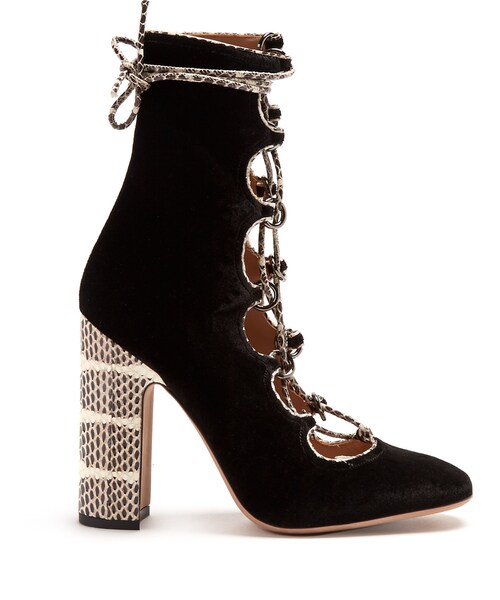 valentino lace boots