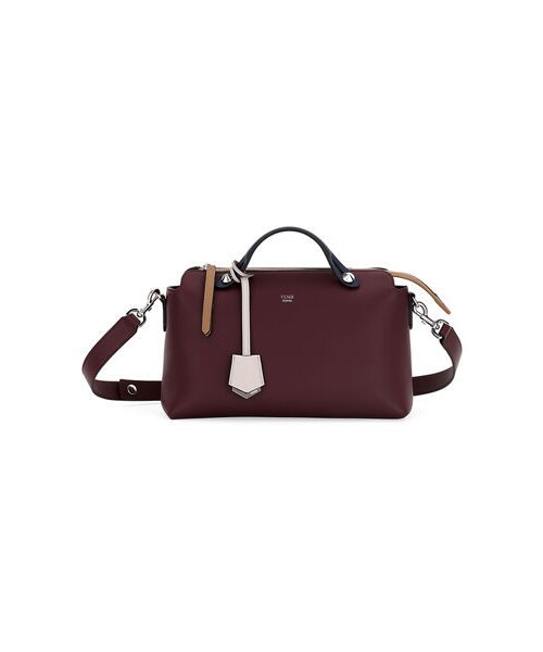 FENDI(フェンディ)の「Fendi By The Way Small Colorblock Leather Satchel Bag(ショルダーバッグ・レディース・Black/Red・One Size)」の2枚目の写真