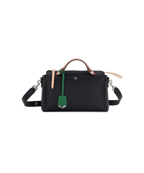 FENDI(フェンディ)の「Fendi By The Way Small Colorblock Leather Satchel Bag(ショルダーバッグ・レディース・Black/Red・One Size)」の1枚目の写真