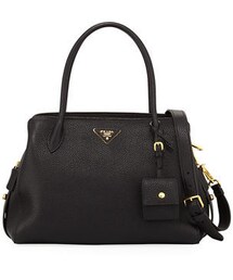 PRADA（プラダ）の「Prada Medium Vitello Daino Top-Handle Bag