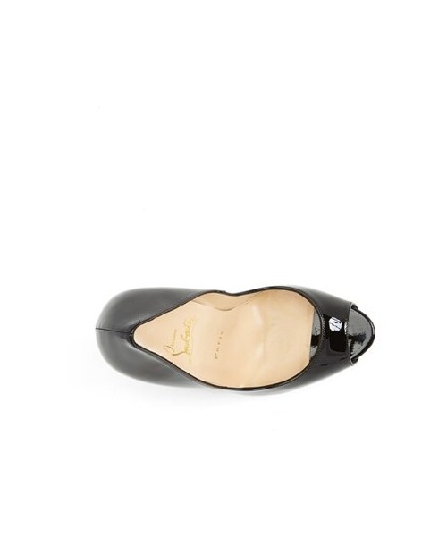 Christian Louboutin(クリスチャンルブタン)の「Women's Christian Louboutin 'Lady Peep' Open Toe Pump(パンプス・レディース・Black・9.5US / 39.5EU)」の5枚目の写真