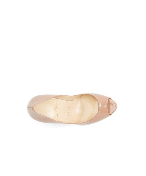Christian Louboutin(クリスチャンルブタン)の「Women's Christian Louboutin 'Lady Peep' Open Toe Pump(パンプス・レディース・Black・9.5US / 39.5EU)」の2枚目の写真