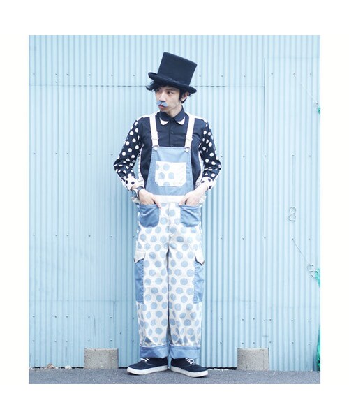 NIRAME.CO(ニラメッコ)の「オブラートおーばーおーる ~グレーブルー~(その他パンツ・メンズ・その他)」の2枚目の写真