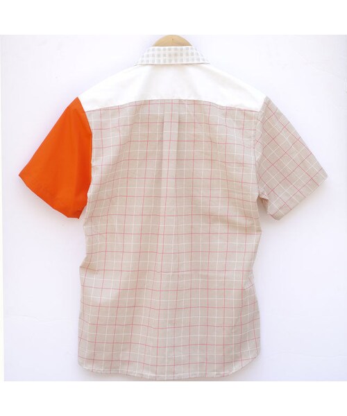 NIRAME.CO(ニラメッコ)の「電子オレンジしゃつ(シャツ/ブラウス・メンズ・その他)」の3枚目の写真