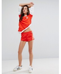 adidas | Adidas adidas Originals Red Three Stripe Shorts(その他パンツ)