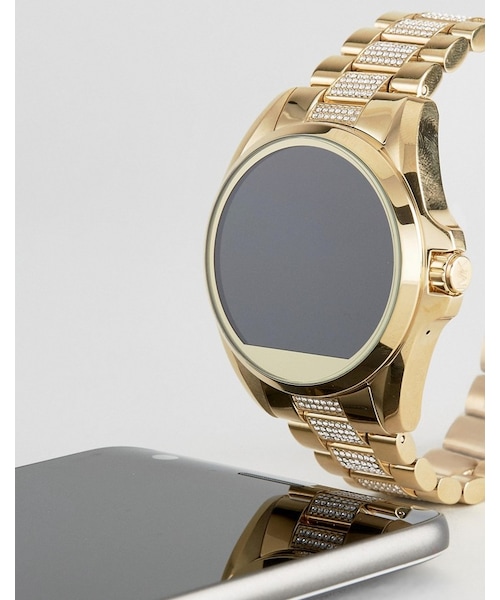 MICHAEL KORS デジタル腕時計 シルバー/ゴールド MICHAEL KORS（マイケルコース）の「Michael Kors Access Gold