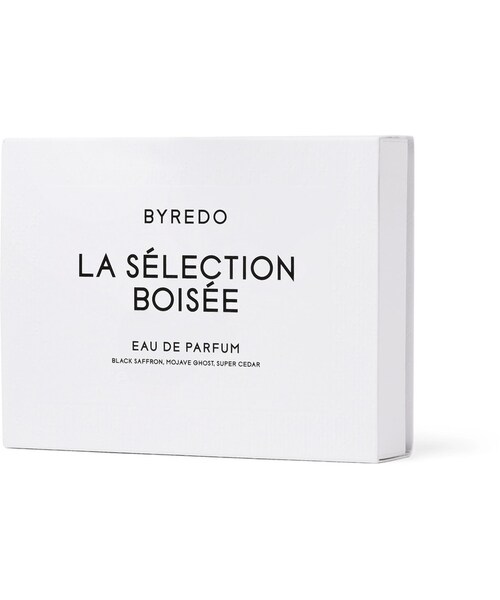 BYREDO（バイレード）の「Byredo La Sélection Boisée Eau de Parfum Set - Mojave Ghost, Super Cedar & Black Saffron, 3 x 12ml（香水・メンズ・Colorless・One size）」の3枚目の写真