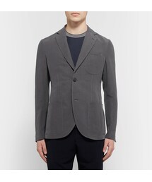 GIORGIO ARMANI Silk blend lined blazer ジョルジオ Giorgio Armani Linen-Silk Tailored Blazer | Saks Fifth Avenue