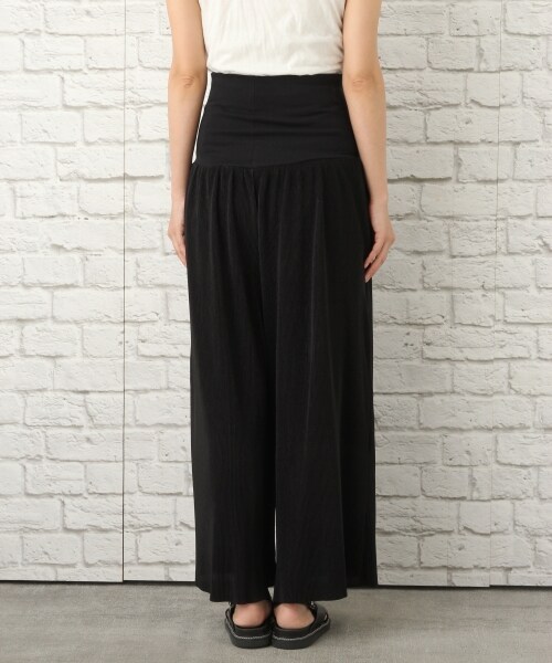 LEPSIM（レプシィム）の「マタニティ／アコーディオンプリーツ（パンツ・ブラック/ライトベージュ/グレージュ）」の5枚目の写真
