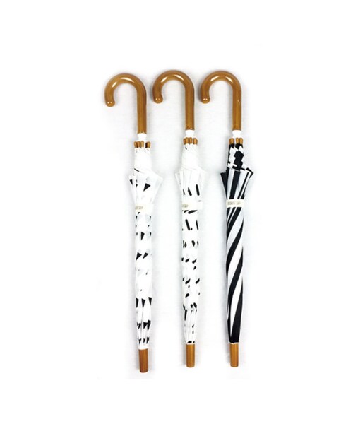 cache cache（カシュ カシュ）の「chocolatsoup キッズ アンブレラ(トライアングル）（長傘・キッズ・その他）」の3枚目の写真