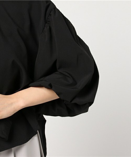 archives（アルシーヴ）の「バルーンスリーブプルオーバー（シャツ/ブラウス・レディース・オフホワイト/ブラック/オレンジ・MEDIUM）」の8枚目の写真