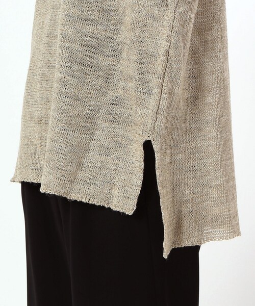 AP STUDIO  Linen Silk ボートネックプルオーバー AP STUDIO（エーピーストゥディオ）の「追加Linen/Silk ボートネック
