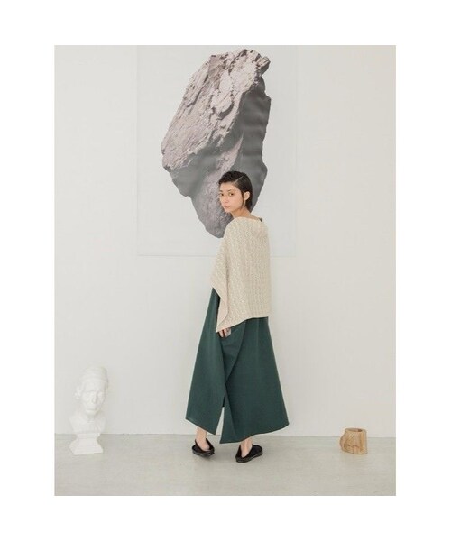 STORAMA（ストラマ）の「STORAMA マティススカーフワンピース（GREEN 