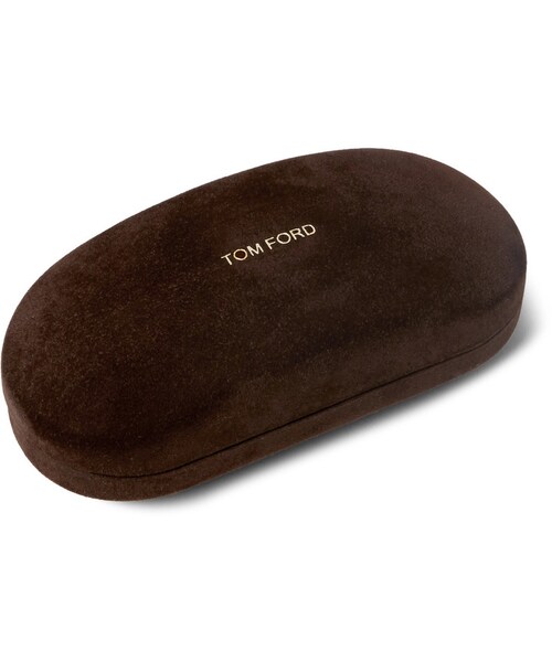 TOM FORD(トム フォード)の「TOM FORD Andrew Square-Frame Tortoiseshell Acetate Sunglasses(サングラス・メンズ・Brown・One size)」の5枚目の写真