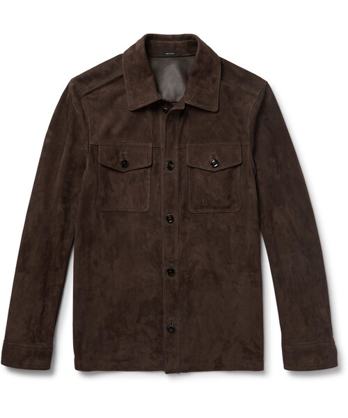 suede shirt jacket