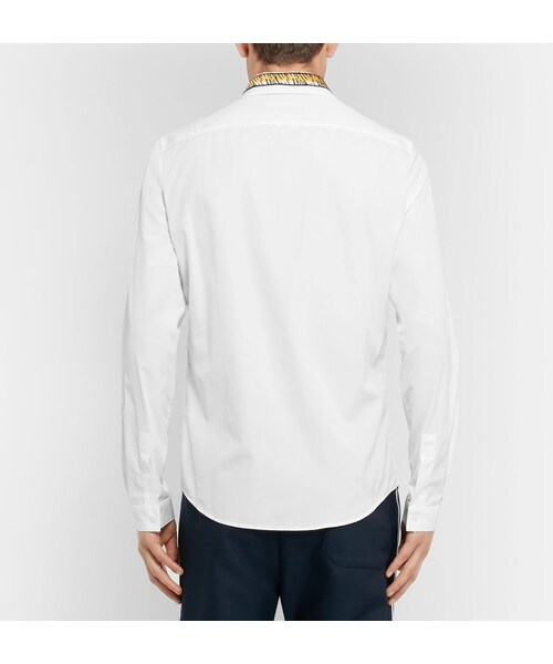 GUCCI（グッチ）の「Gucci Slim-Fit Tiger-Appliquéd Cotton-Poplin Shirt（シャツ/ブラウス・メンズ・White・UK14.5/UK15/UK15.5/UK16/UK16.5/UK17/UK17.5）」の7枚目の写真