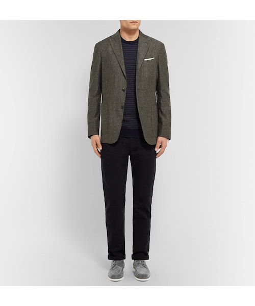 JOHN LOBB（ジョンロブ）の「John Lobb Isle Suede Boat Shoes（その他シューズ・メンズ・Gray・UK11/UK6/UK7/UK7.5/UK8/UK8.5/UK9/UK9.5）」の8枚目の写真