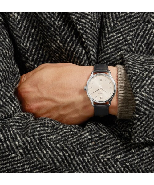 MONTBLANC(モンブラン)の「Montblanc Heritage Chronométrie Automatic 40mm Stainless Steel and Alligator Watch(アナログ腕時計・メンズ・Black・One size)」の6枚目の写真