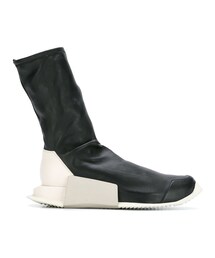 Rick Owens | Rick Owens - x Adidas ソックススニーカー - men - カーフレザー/レザー/ナイロン/rubber - 8(スニーカー)