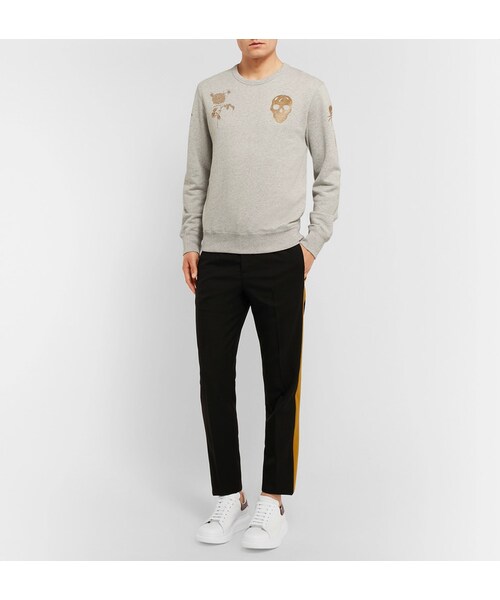 Alexander McQueen（アレキサンダーマックイーン）の「Alexander McQueen Exaggerated-Sole Leather Sneakers（スニーカー・メンズ・White・EU39/EU40/EU41/EU42/EU42.5/EU43/EU43.5/EU44/EU45）」の4枚目の写真