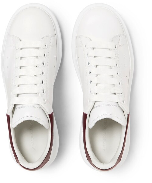 Alexander McQueen（アレキサンダーマックイーン）の「Alexander McQueen Exaggerated-Sole Leather Sneakers（スニーカー・メンズ・White・EU39/EU40/EU41/EU42/EU42.5/EU43/EU43.5/EU44/EU45）」の8枚目の写真