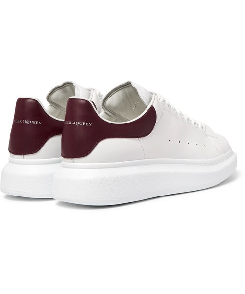 Alexander McQueen（アレキサンダーマックイーン）の「Alexander McQueen Exaggerated-Sole Leather Sneakers（スニーカー・メンズ・White・EU39/EU40/EU41/EU42/EU42.5/EU43/EU43.5/EU44/EU45）」の6枚目の写真