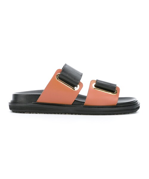 MARNI（マルニ）の「Marni - Fussbet サンダル - women - カーフレザー 