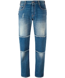 STELLA McCARTNEY | Stella McCartney - パネル ボーイフレンドジーンズ - women - コットン/スパンデックス - 25(デニムパンツ)