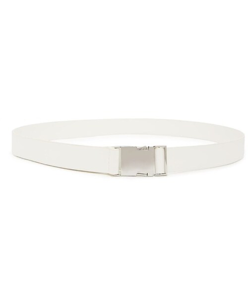 FOREVER 21(フォーエバー トゥエンティーワン)の「FOREVER 21+ Faux Leather Belt(ベルト・レディース・Black/Orange/White・ONE SIZE)」の9枚目の写真