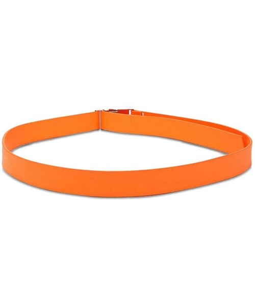 FOREVER 21(フォーエバー トゥエンティーワン)の「FOREVER 21+ Faux Leather Belt(ベルト・レディース・Black/Orange/White・ONE SIZE)」の6枚目の写真