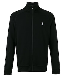 POLO RALPH LAUREN | Polo Ralph Lauren - ロゴ刺繍 ジップスウェットシャツ - men - ポリエステル/スパンデックス/ビスコース - L(スウェット)