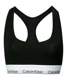 Calvin Klein | Calvin Klein - ロゴプリント ショーツ - women - コットン/スパンデックス/モーダル - L(ブラ&ショーツ)