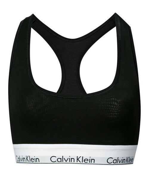 Calvin Klein（カルバン・クライン）の「Calvin Klein - ロゴプリント ショーツ - women - コットン