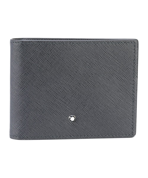 MONTBLANC モンブラン 二つ折り財布 ネイビー 小銭入れなし 箱 Montblanc(モンブラン) 二つ折り財布 MONTBLANC モンブラン 二つ折り