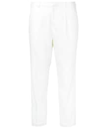 LOVELESS | Loveless - クロップド テーラードパンツ - women - ヘンプ/ポリエステル/ポリウレタン/キュプロレーヨン - 34(その他パンツ)