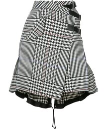 ももも様専用✨】sacai ツイード ラップ スカート プリーツ千鳥