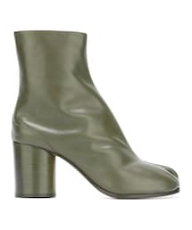 Maison Margiela | Maison Margiela - Tabi アンクルブーツ - women - レザー - 39.5(ブーツ)