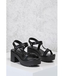 FOREVER 21 | FOREVER 21+ Chunky Platform Sandals(その他シューズ)