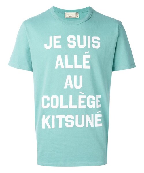 Maison Kitsune（メゾンキツネ）の「Maison Kitsuné - College Tシャツ