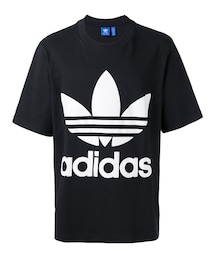 adidas Originals | Adidas Originals - ロゴプリント ボクシーtシャツ - men - コットン - S(Tシャツ/カットソー)