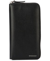 BURBERRY | Burberry - ラウンドファスナー 長財布 - men - カーフレザー - ワンサイズ(財布)