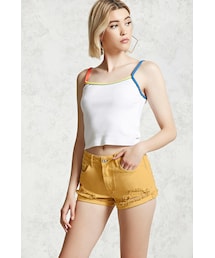 FOREVER 21 | FOREVER 21+ Distressed Denim Shorts(その他パンツ)