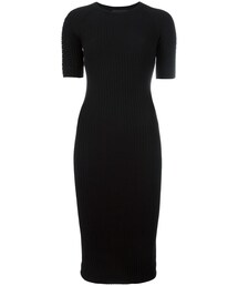 alexanderwang | Alexander Wang - ピアスディテール ワンピース - women - コットン/ポリアミド/スパンデックス - M(ワンピース)