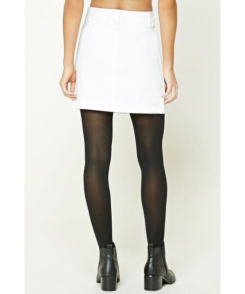 FOREVER 21（フォーエバー トゥエンティーワン）の「FOREVER 21+ Contemporary Denim Mini Skirt（スカート・レディース・Black/Blue/White・S/M/L/XL）」の15枚目の写真