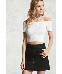 FOREVER 21 | FOREVER 21+ Contemporary Denim Mini Skirt(スカート)