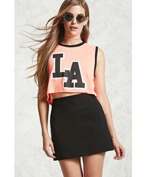 FOREVER 21 | FOREVER 21+ Exposed Zipper Mini Skirt(スカート)