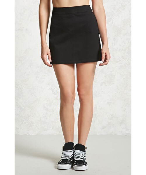 FOREVER 21（フォーエバー トゥエンティーワン）の「FOREVER 21+ Exposed Zipper Mini Skirt（スカート・レディース・Black/Pink/Green・S/M/L）」の14枚目の写真