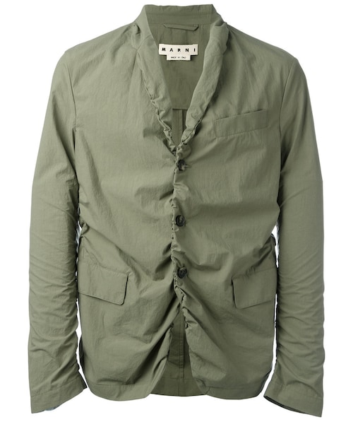MARNI（マルニ）の「Marni - シャーリングジャケット - men - コットン 
